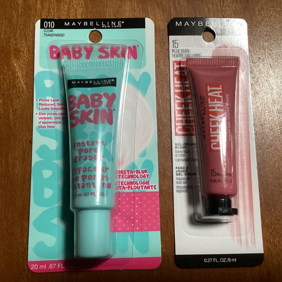 Maybelline Baby Skin Instant Pore Eraser 010 & Cheek Heat Gel-Cream Blush 15 - Picture 3 of 7